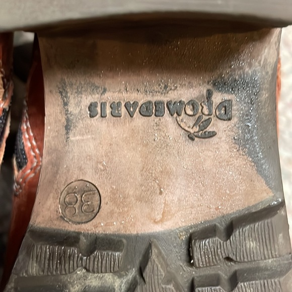 Dromedaris leather fleece lined boots withh zip side - Picture 10 of 10